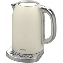 Электрочайник Hyundai HYK-S5600 (кремовый/серебристый)