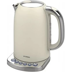Электрочайник Hyundai HYK-S5600 (кремовый/серебристый)