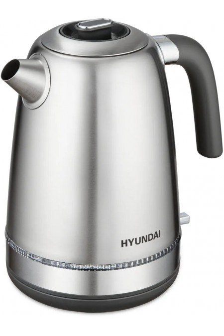 Электрочайник Hyundai HYK-S5806 (серебристый матовый/черный) 