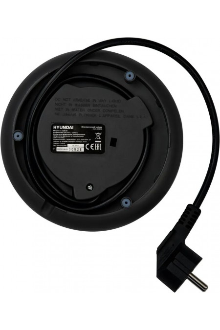 Электрочайник Hyundai HYK-S5806 (серебристый матовый/черный) 4