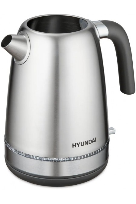 Электрочайник Hyundai HYK-S5806 (серебристый матовый/черный) 5