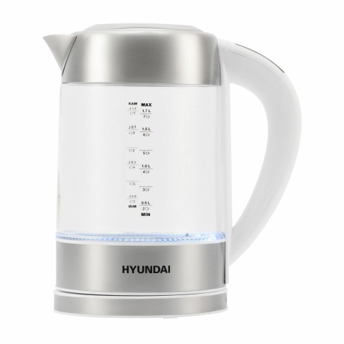 Электрочайник Hyundai HYK-S5807 (белый/серебристый) 6