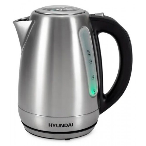 Электрочайник Hyundai HYK-S8408 (серебристый/серый) 