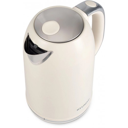 Электрочайник Hyundai HYK-S9900 (молочный) 5