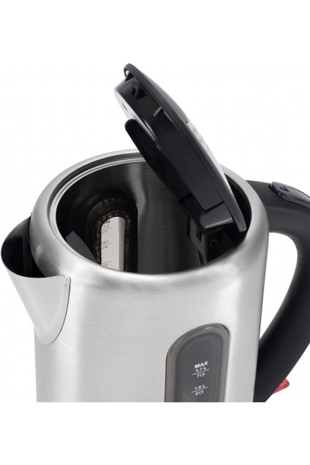 Электрочайник Hyundai HYK-S9909 (серебристый матовый/черный) 3