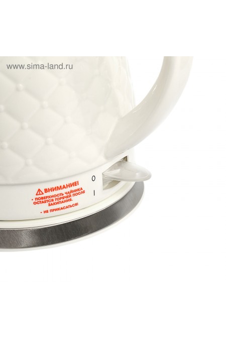 Электрочайник Kelli KL-1340 (белый) 7