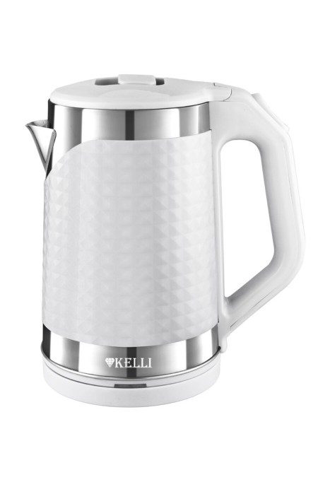 Электрочайник Kelli KL-1372W (белый) 