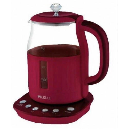 Электрочайник Kelli KL-1373 (кофейный) 3
