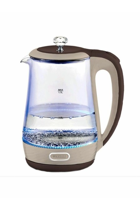 Электрочайник Kelli KL-1404 (кофейный) 