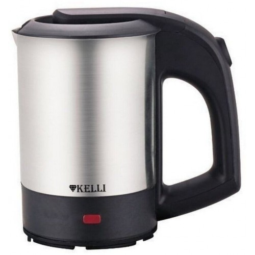 Электрочайник Kelli KL-1408 (черный/серебристый) 1