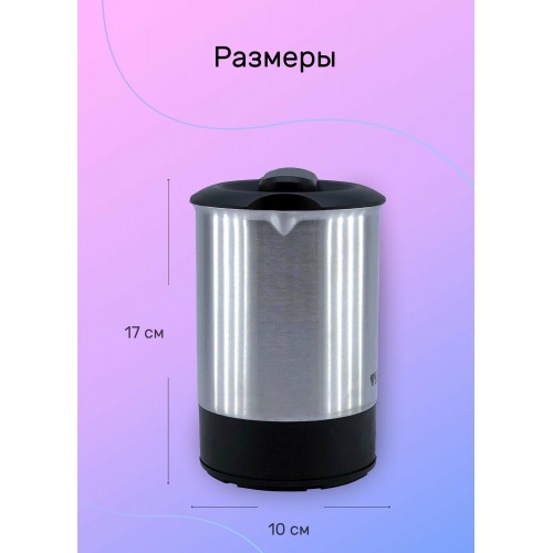 Электрочайник Kelli KL-1408 (черный/серебристый) 5