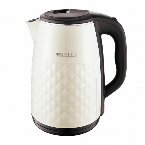 Электрочайник Kelli KL-1803 (кофейный/черный) 