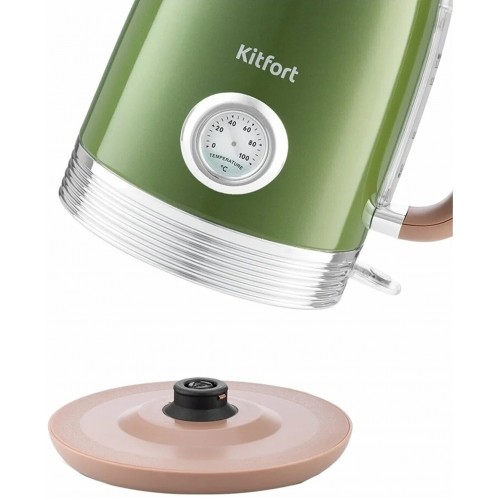 Электрочайник Kitfort KT-6110 (зеленый) 6