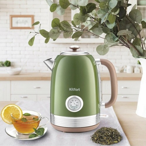Электрочайник Kitfort KT-6110 (зеленый) 7
