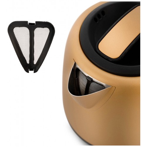 Электрочайник Kitfort KT-6111 (золотой) 1