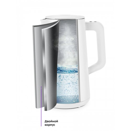 Электрочайник Kitfort КТ-6115-1 (белый) 1