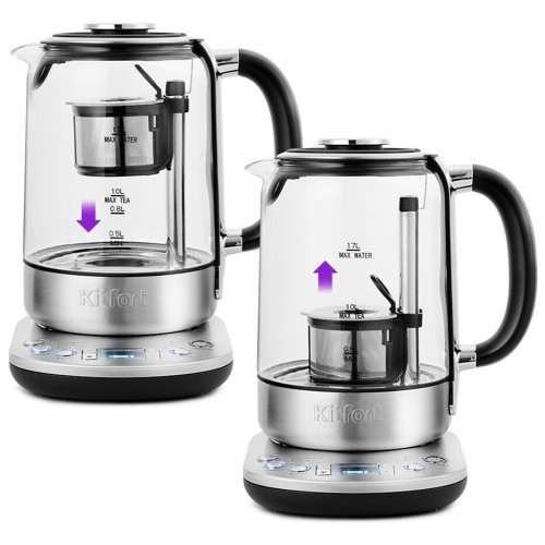 Электрочайник Kitfort КТ-6116 (черный) 4