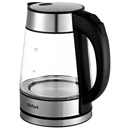 Электрочайник Kitfort KT-6118 (серебристый) 1