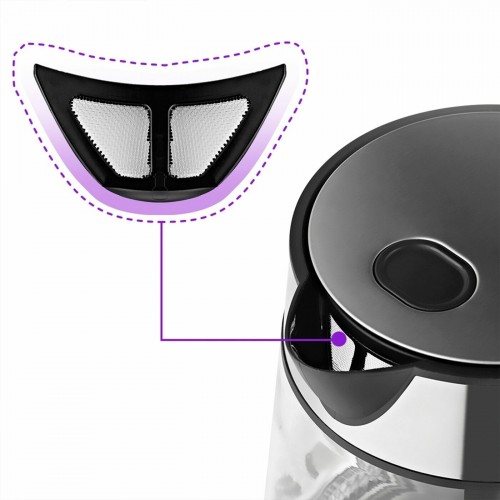 Электрочайник Kitfort KT-6118 (серебристый) 6