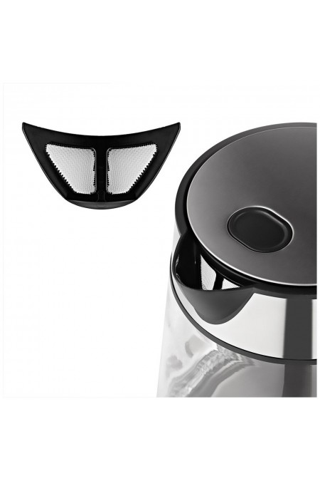 Электрочайник Kitfort KT-6118 (серебристый) 7