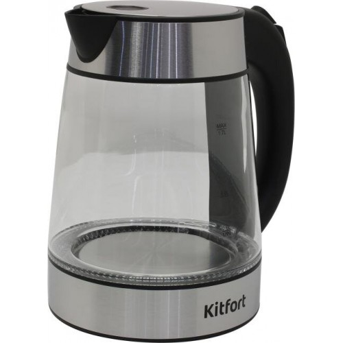 Электрочайник Kitfort KT-6118 (серебристый) 9