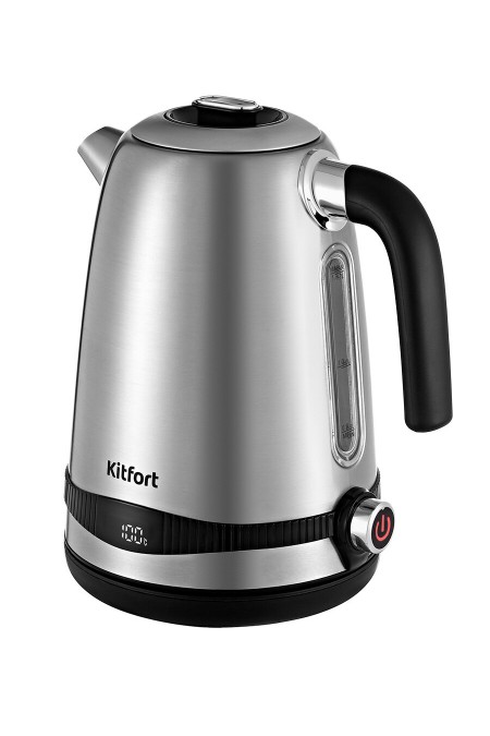 Электрочайник Kitfort KT-6121-5 (серебристый) 