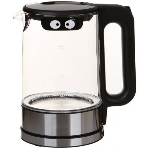 Электрочайник Kitfort КТ-6128 (черный/серебристый) 4