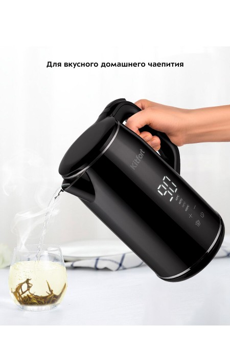 Электрочайник Kitfort КТ-6131 (черный) 