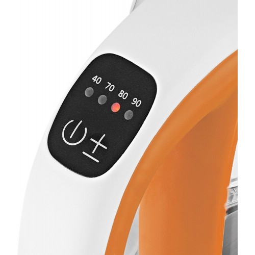 Электрочайник Kitfort КТ-6140-4 (белый/оранжевый) 7