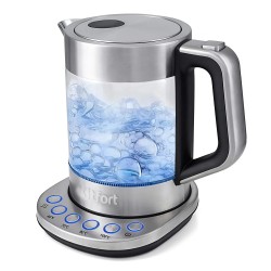 Электрочайник Kitfort KT-616 (серебристый)