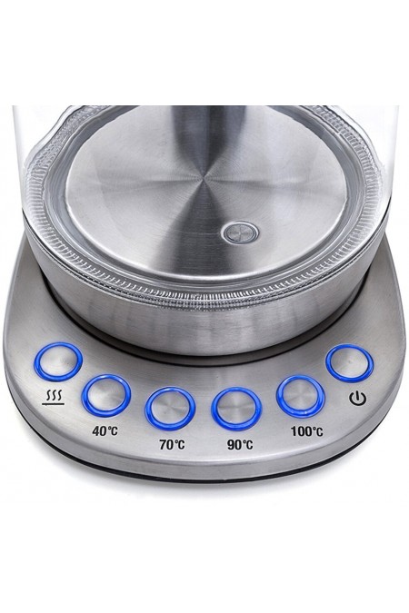 Электрочайник Kitfort KT-616 (серебристый) 1