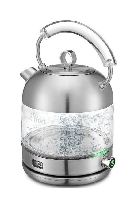 Электрочайник Kitfort КТ-6172 (серебристый) 
