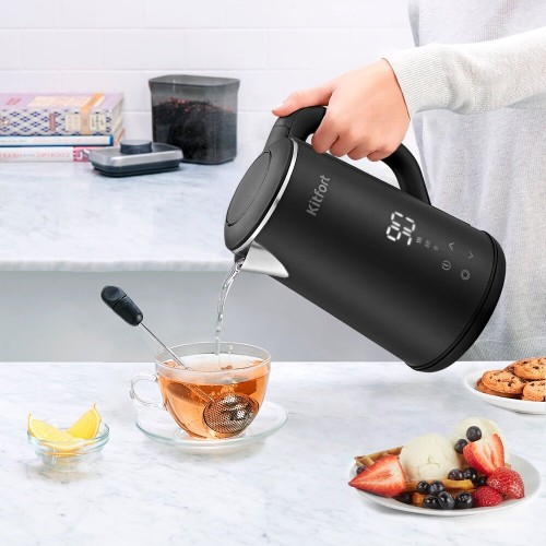 Электрочайник Kitfort КТ-6188 (черный) 1