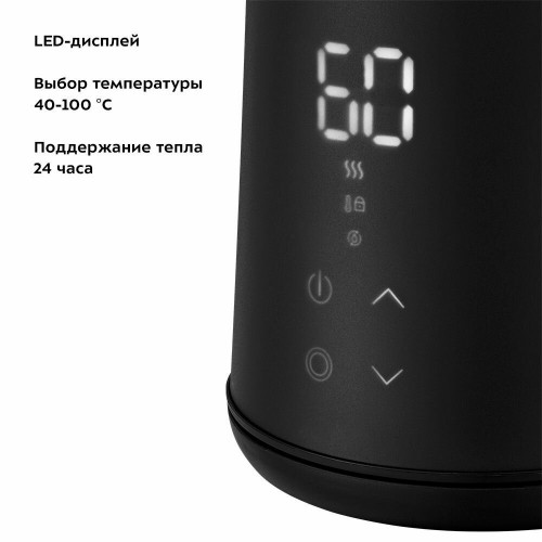 Электрочайник Kitfort КТ-6188 (черный) 5