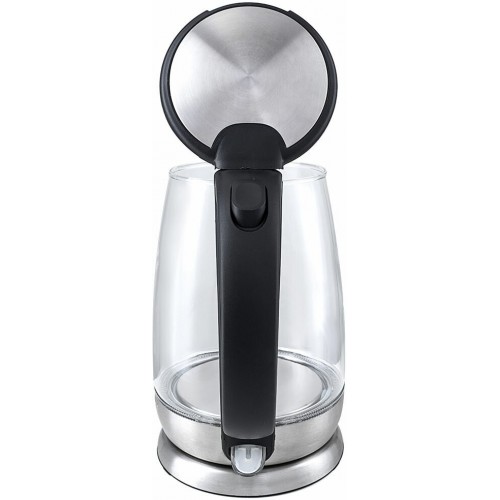 Электрочайник Kitfort КТ-619 (серебристый/черный) 2