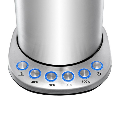 Электрочайник Kitfort KT-621 (серебристый) 7