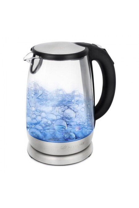 Электрочайник Kitfort KT-628 (серебристый) 