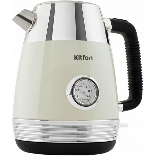 Электрочайник Kitfort KT-633-3 (бежевый) 