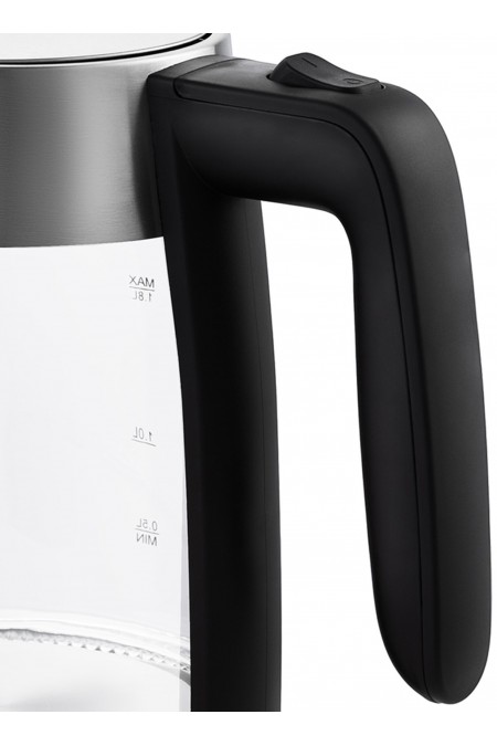 Электрочайник Kitfort КТ-641 (серебристый/черный) 3