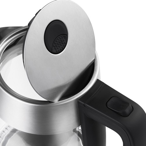 Электрочайник Kitfort КТ-641 (серебристый/черный) 9