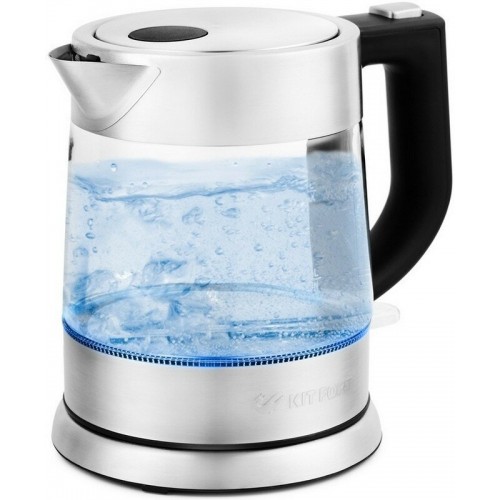 Электрочайник Kitfort KT-654-5 (черный/серый) 8