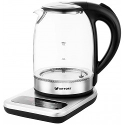 Электрочайник Kitfort KT-657 (серебристый)