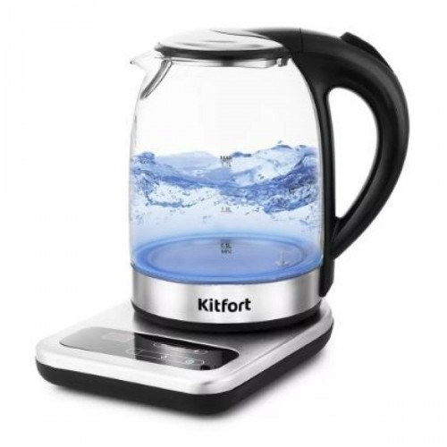 Электрочайник Kitfort KT-657 (серебристый) 8