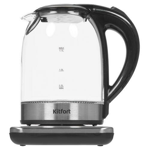 Электрочайник Kitfort KT-657 (серебристый) 9
