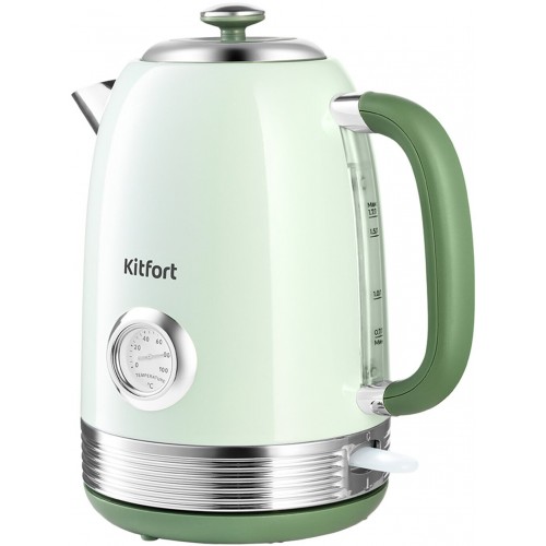 Электрочайник Kitfort KT-6604 (зеленый) 