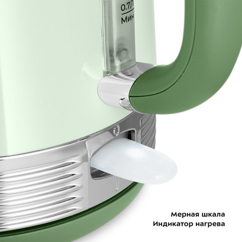 Электрочайник Kitfort KT-6604 (зеленый) 3
