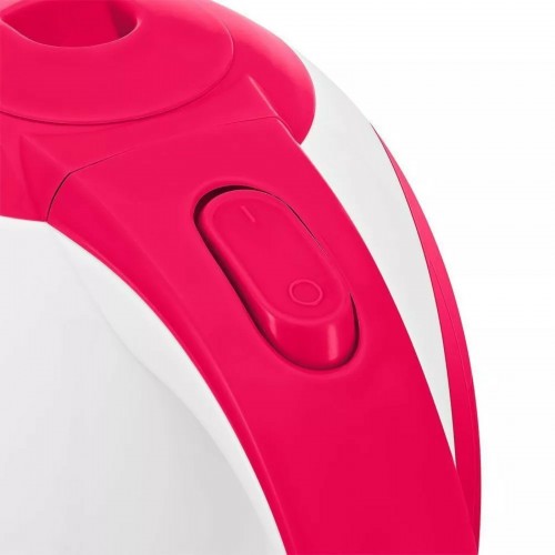 Электрочайник Kitfort КТ-6607-1 (белый/малиновый) 4