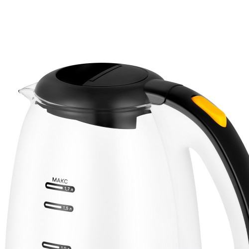 Электрочайник Kitfort КТ-6637 (черный/белый) 2