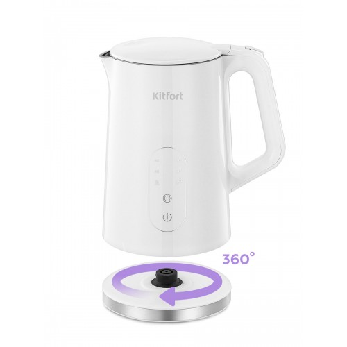 Электрочайник Kitfort KT-6702 (белый) 3