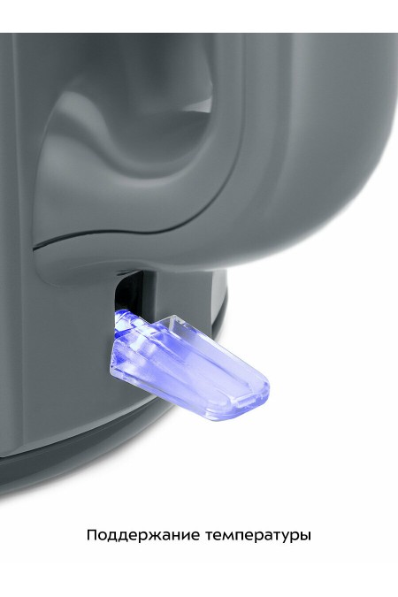 Электрочайник Kitfort КТ-6762 (серый/серебристый) 4